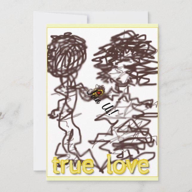 Convite de Amor Verdadeiro (Frente)