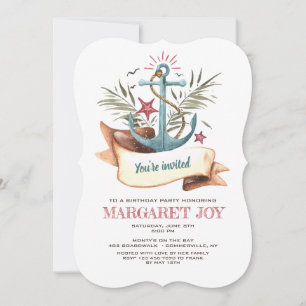 Convite de Âncora Azul