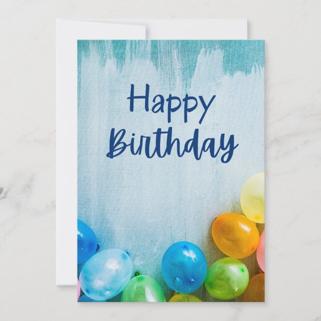 Convite de aniversário (Frente)