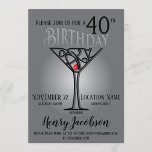 Convite de aniversário