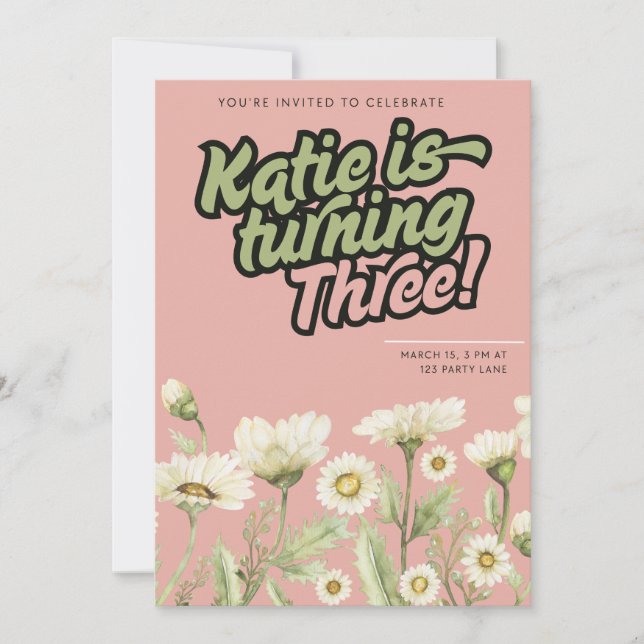 Convite de Aniversário (Frente)