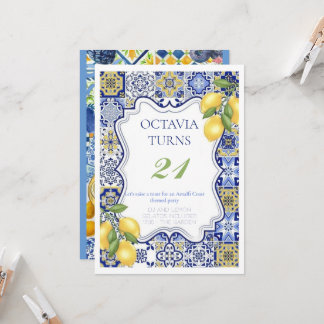 Convite de aniversário