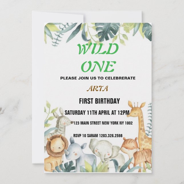 Convite de Aniversário (Frente)