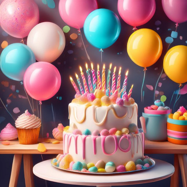 Convite de Aniversário (Criador carregado)