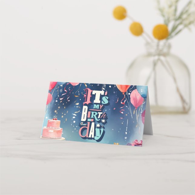 Convite de aniversário (Frente)