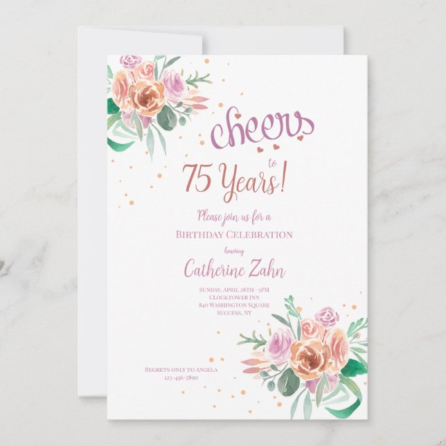 Convite de Aniversário (Frente)