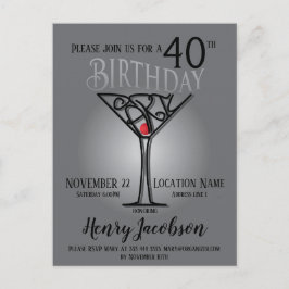 Convite de aniversário