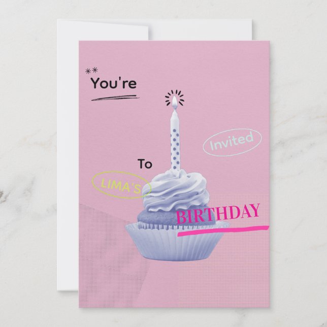 Convite de Aniversário (Frente)