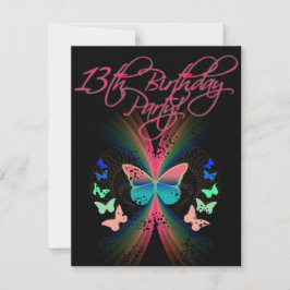 Convite de aniversário 13