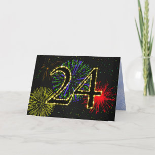 convite de aniversário 24