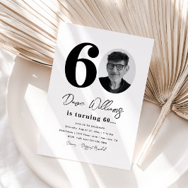 convite de aniversário 60 | 60.o aniversário