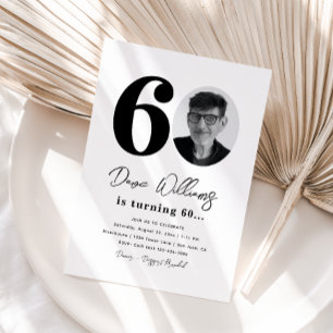 convite de aniversário 60   60.o aniversário