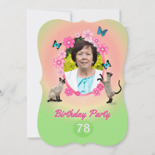 Convite de aniversário 78