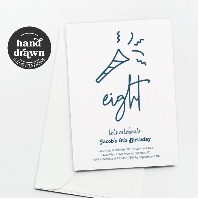 CONVITE DE ANIVERSÁRIO 8 (Criador carregado)