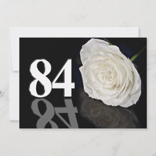 Convite de aniversário 84 anos