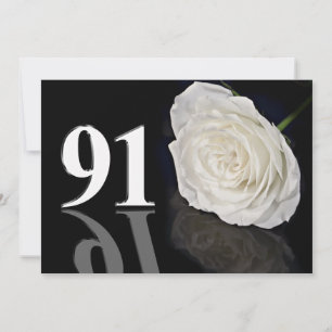 Convite de aniversário 91 anos