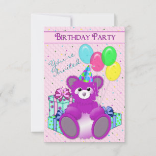 CONVITE DE ANIVERSÁRIO - ADICIONAR A IDADE/URSINHO