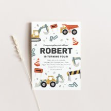 Convite de aniversário Boho sem áudio de construçã