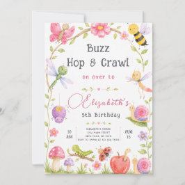 Convite de Aniversário Bugs 3