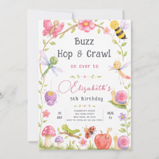 Convite de Aniversário Bugs 3