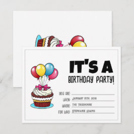 Convite de Aniversário | Convite personalizável
