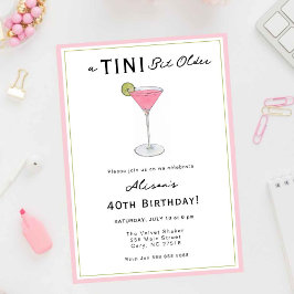 CONVITE DE ANIVERSÁRIO coquetel mais antigo TINI