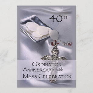 Convite de aniversário da 40ª Portaria