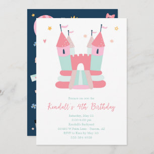 Convite de aniversário da Casa de Volta Rosa