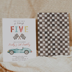 Convite de Aniversário da Corrida   Aniversário de