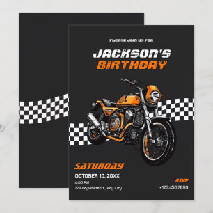 Convite de Aniversário da Moto Clássica