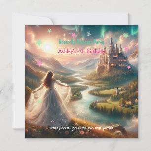 Convite de Aniversário da Princesa Encantada
