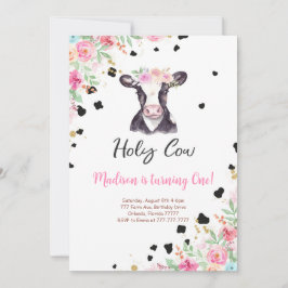 Convite de Aniversário da Santa Vaca