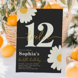 Convite de Aniversário Daisy 12