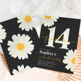 Convite de Aniversário Daisy 14