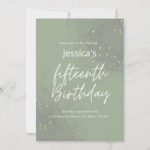 Convite de Aniversário de 15 anos