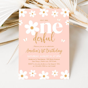 Convite de Aniversário de 1 ano Dinda Maravilhosa