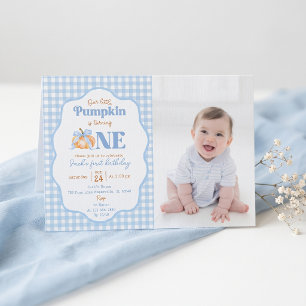 Convite de Aniversário de 1 Ano do Nosso Pequeno A