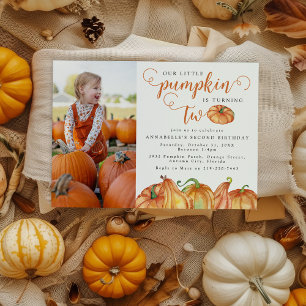Convite de Aniversário de 2 anos da Nossa Pequena
