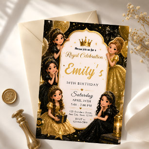 Convite de Aniversário de 30 anos da Princesa Real