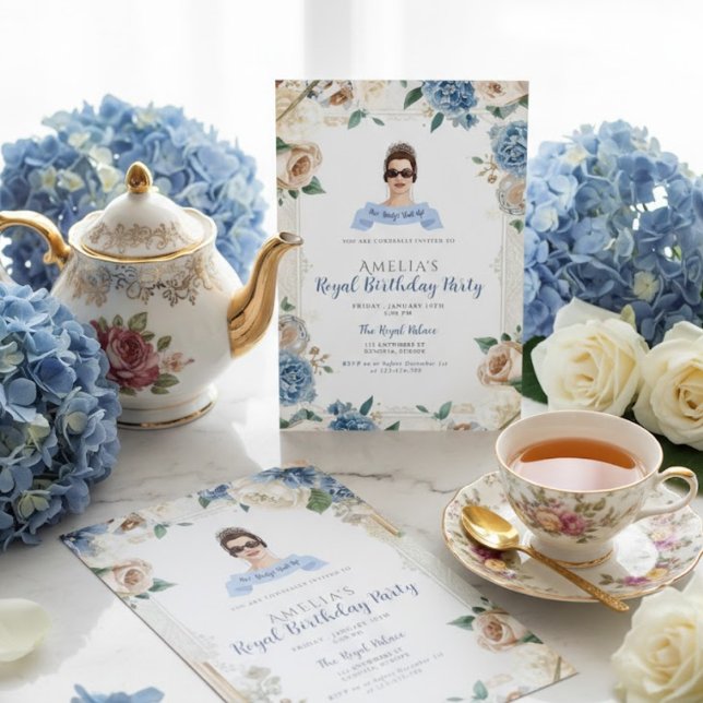 Convite de aniversário de 30 anos da Princess Diar (Criador carregado)