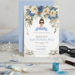 Convite de aniversário de 30 anos da Princess Diar