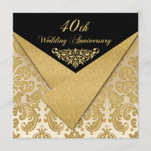 Convite de Aniversário de 40 anos da FAUX Flaps Da