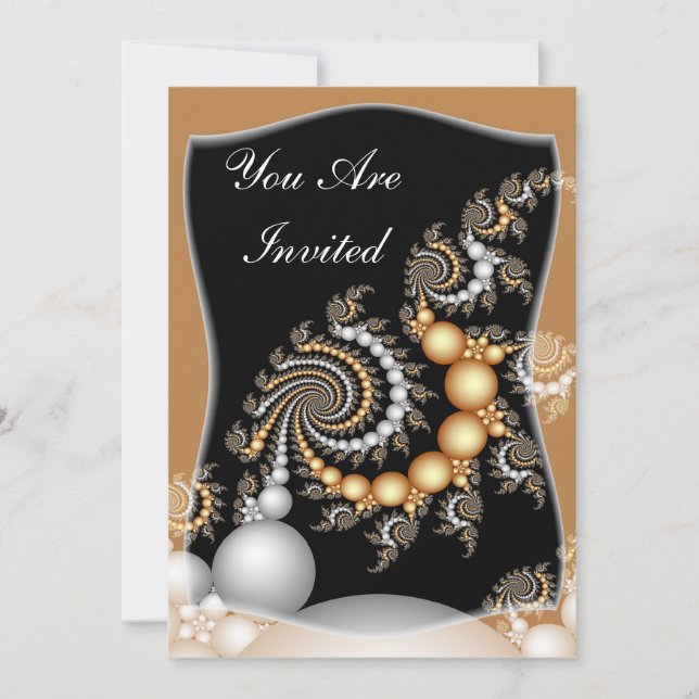 Convite de Aniversário de 50 Anos de Casamento (Frente)