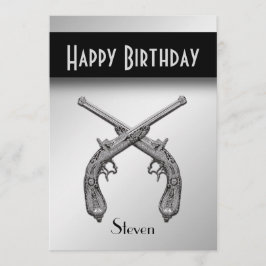 Convite de aniversário de Armas