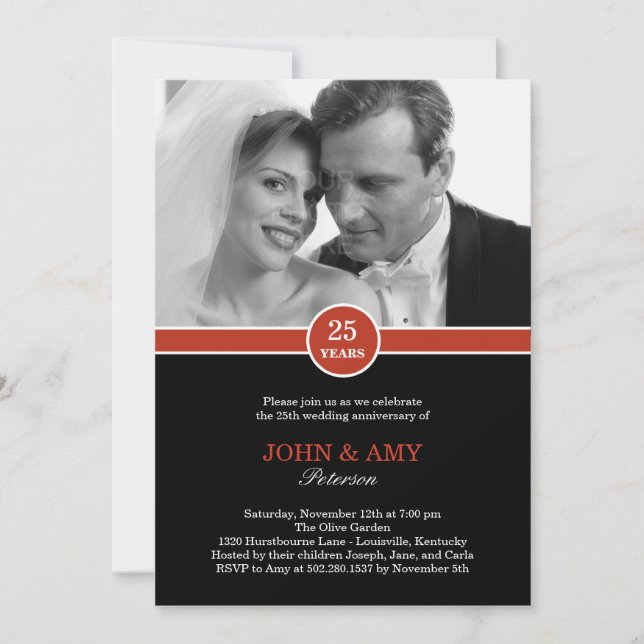 Convite de Aniversário de Banda de Aniversário (Frente)