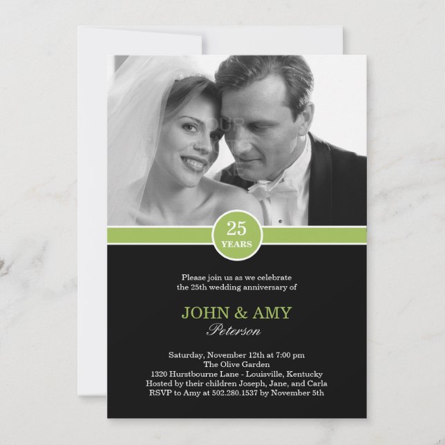 Convite de Aniversário de Banda de Aniversário (Frente)