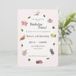 Convite de Aniversário de Bug