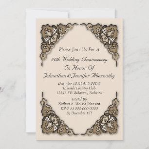 Convite de Aniversário de Casamento