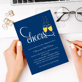 Convite de Aniversário de Casamento com Brinde de