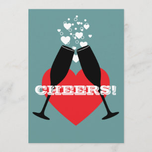 Convite de aniversário de casamento de ruas - Saúd